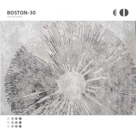 พรม MJhomedesigns Boston Series 30 ขนาด 160x230 ซม. เทา_0